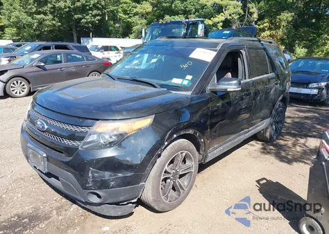 2015 Ford Explorer Sport из США, поврежденный, VIN 1FM5K8GT1FGA74425